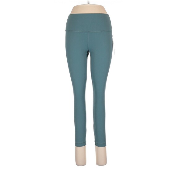 LULULEMON ATHLETICA Tidewater Teal Wunder Under HR Crop 23